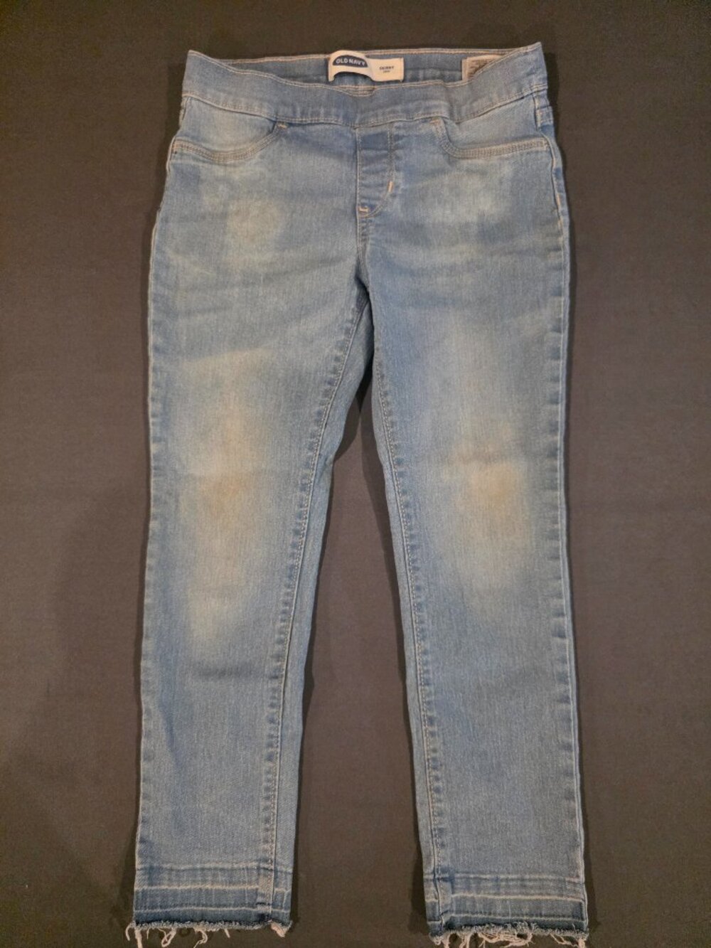 Old Navy Girls L (10/12) Blue Skinny Crop Jeans